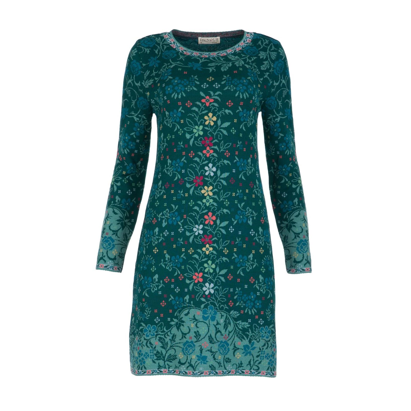 Dunque Damen Kleid Jacquard