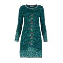 Dunque Damen Kleid Jacquard
