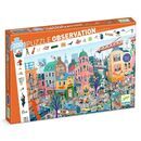 Djeco Wimmelpuzzle: Stadt - 200 Teile