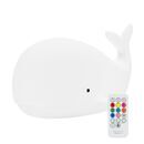Rabbit & Friends Silikon Lampe Wal mit Fernbedienung