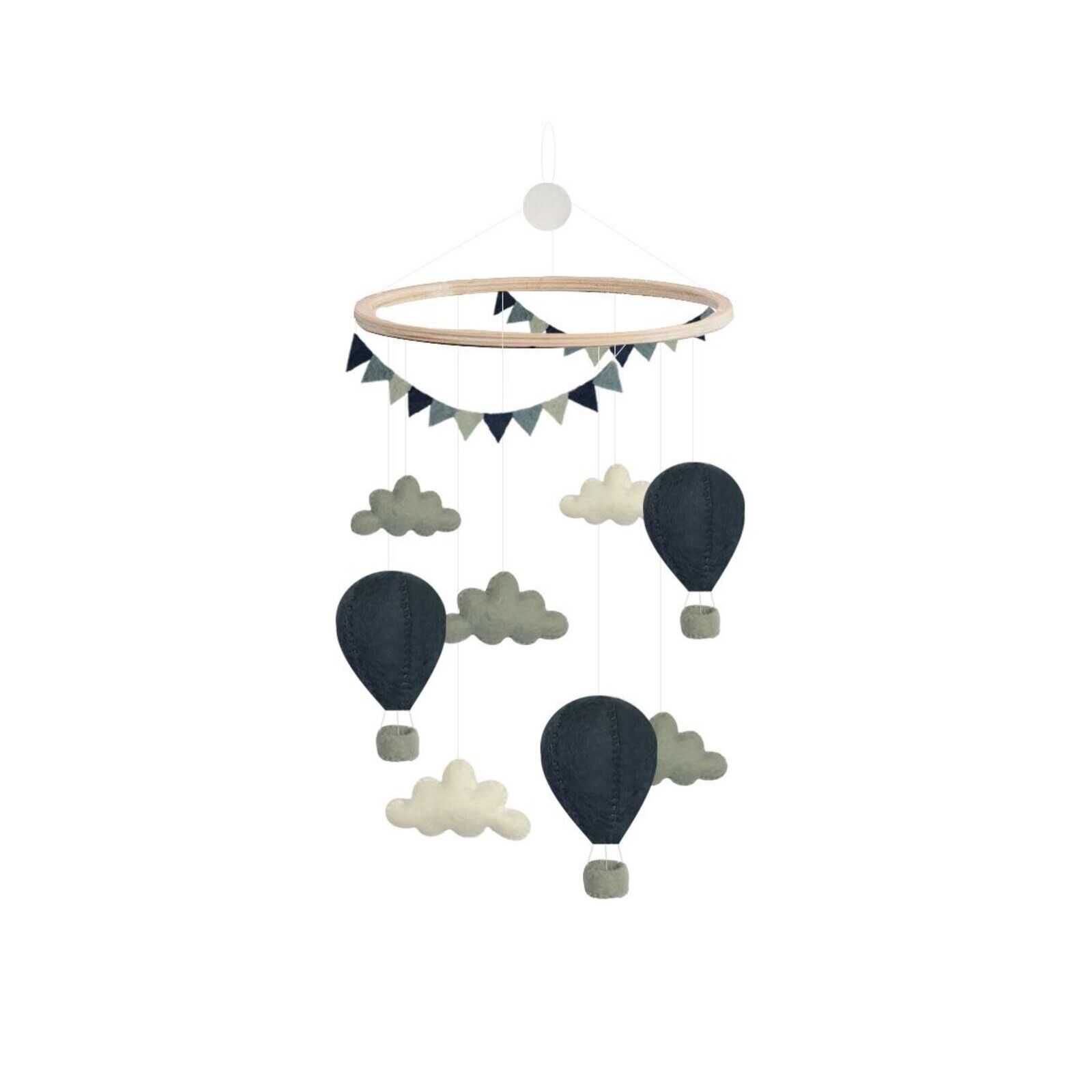 Gamcha Mobile: Heiluftballons & Wimpel dunkelblau