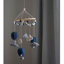 Gamcha Mobile: Heiluftballons & Wimpel dunkelblau