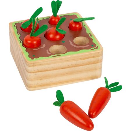 small foot Holzspielzeug: Steckspiel M�hren