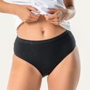 Living Crafts Damen Slip POLLY 3er Pack black XS