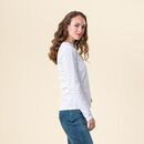 Living Crafts Damen Langarmshirt TARANA white M