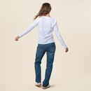 Living Crafts Damen Langarmshirt TARANA white M