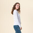 Living Crafts Damen Langarmshirt TARANA white XL