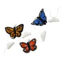 gamcha Girlande: Schmetterlinge orange/blau