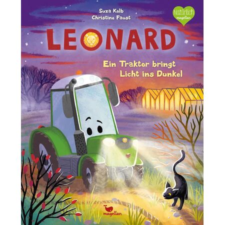 Kinderbuch: Leonard - Ein Traktor bringt Licht ins Dunkel
