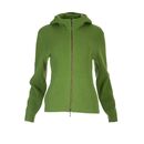 naturalmente Damen Jacke mit Kapuze reine Wolle gr�nolive M