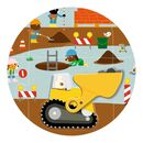 Djeco Bodenpuzzle: Baustelle - 12 + 5 Teile