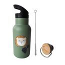 Kikadu Trinkflasche Lwe Olive