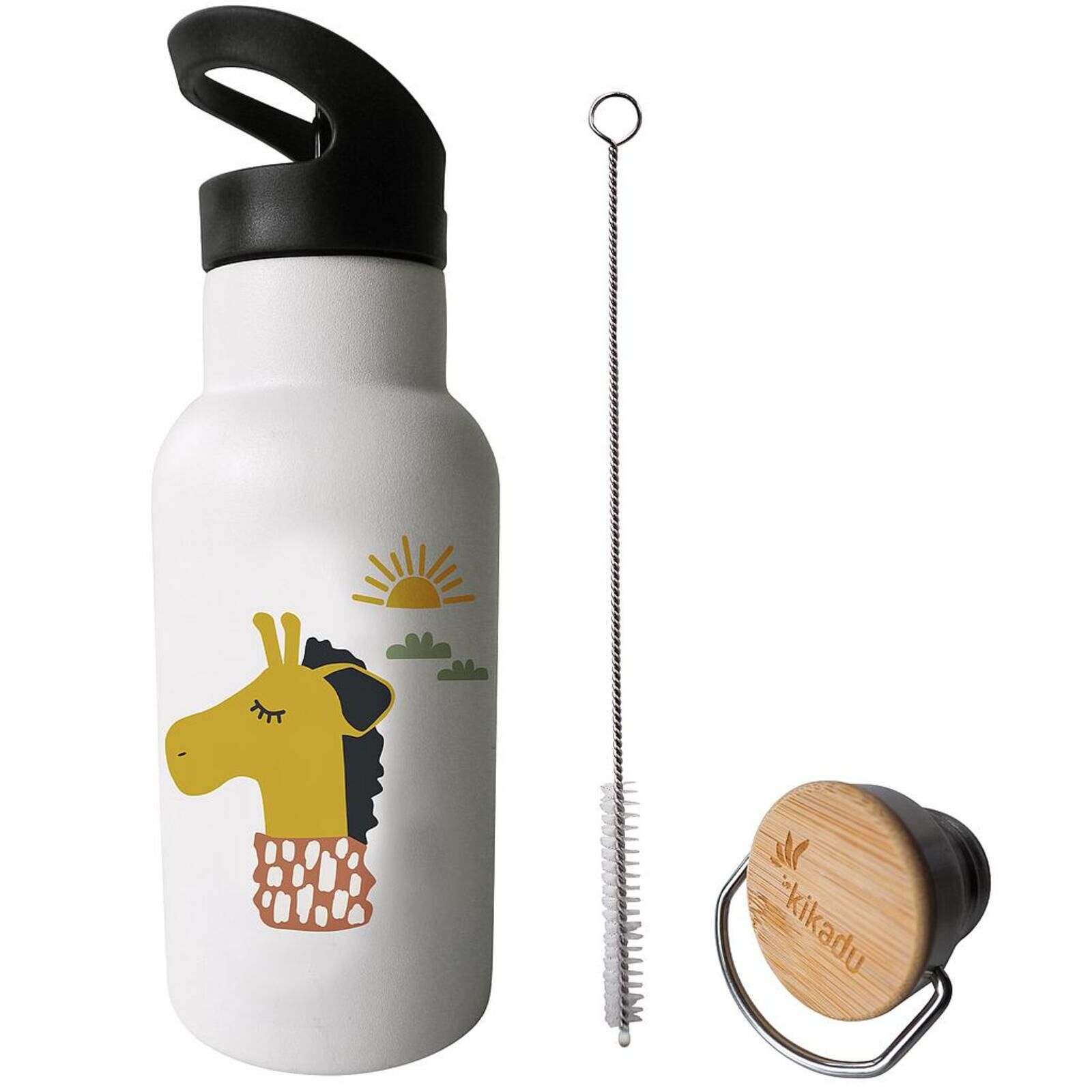 Kikadu Trinkflasche Giraffe Natur