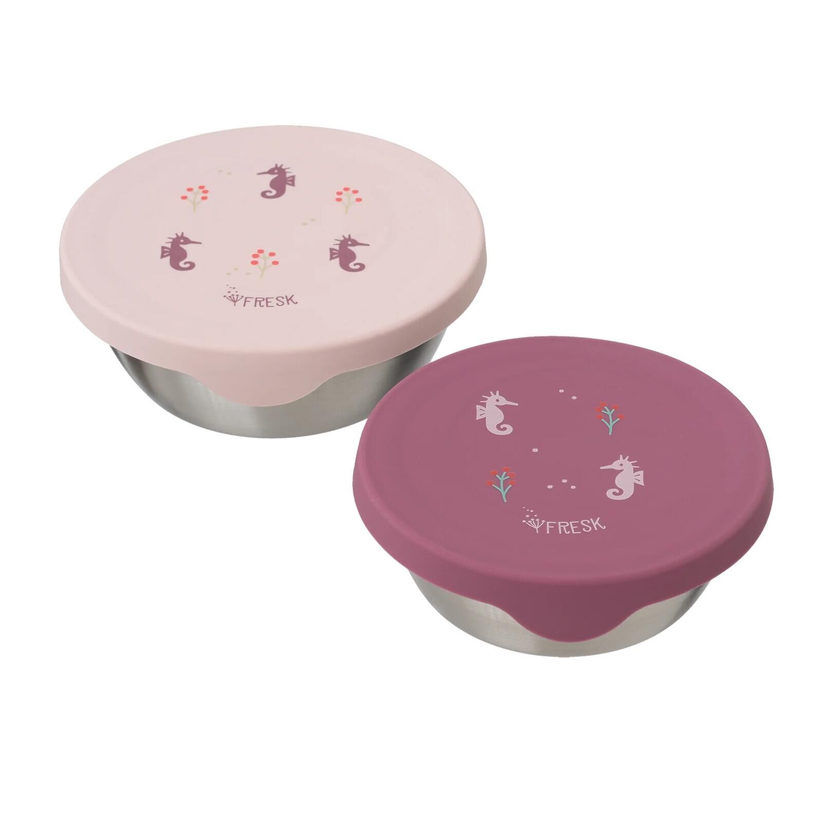 Fresk Snackbox 2er-Set Seepferdchen