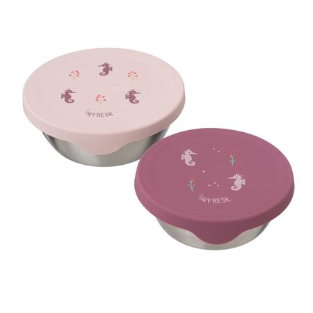 Fresk Snackbox 2er-Set Seepferdchen