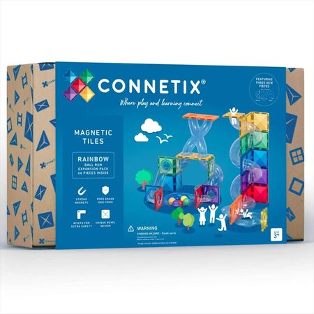 CONNETIX Magnetbausteine Kugelbahn - 66 Teile