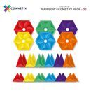 CONNETIX Magnetbausteine Geometrie Rainbow - 30 Teile