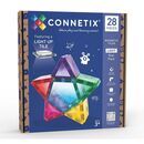 CONNETIX Magnetbausteine Light Star - 28 Teile
