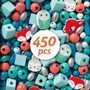 Djeco Schmuck basteln: Holzperlen kleine Tiere