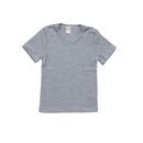 Lilano Unterhemd kurzarm Wolle/Seide Ringel