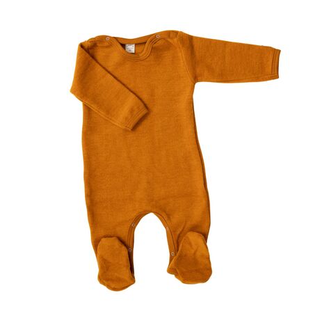 Lilano Baby Anzug mit Fu� Wollfrottee Uni