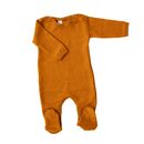 Lilano Baby Anzug mit Fu� Wollfrottee Uni