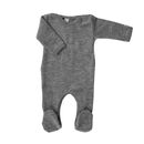 Lilano Baby Anzug mit Fu� Wollfrottee Uni
