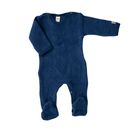 Lilano Baby Anzug mit Fu� Wollfrottee Uni
