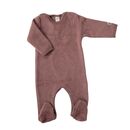Lilano Baby Anzug mit Fu� Wollfrottee Uni